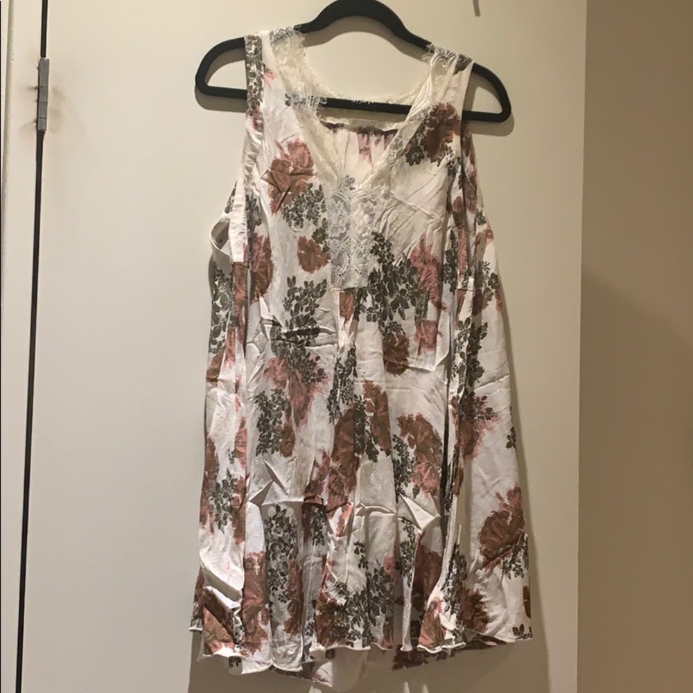 Free people lacy slip dress